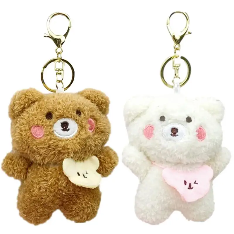 Cute Plush Bears Keychain Plush Bear Key Ring Bear Key Pendant Ornament Plush Stuffed Animal For Car Hanging Baby Room
Cute Plush Bears Keychain Plush Bear Key Ring Bear Key Pendant Ornament Plush Stuffed Animal For Car Hanging Baby Room