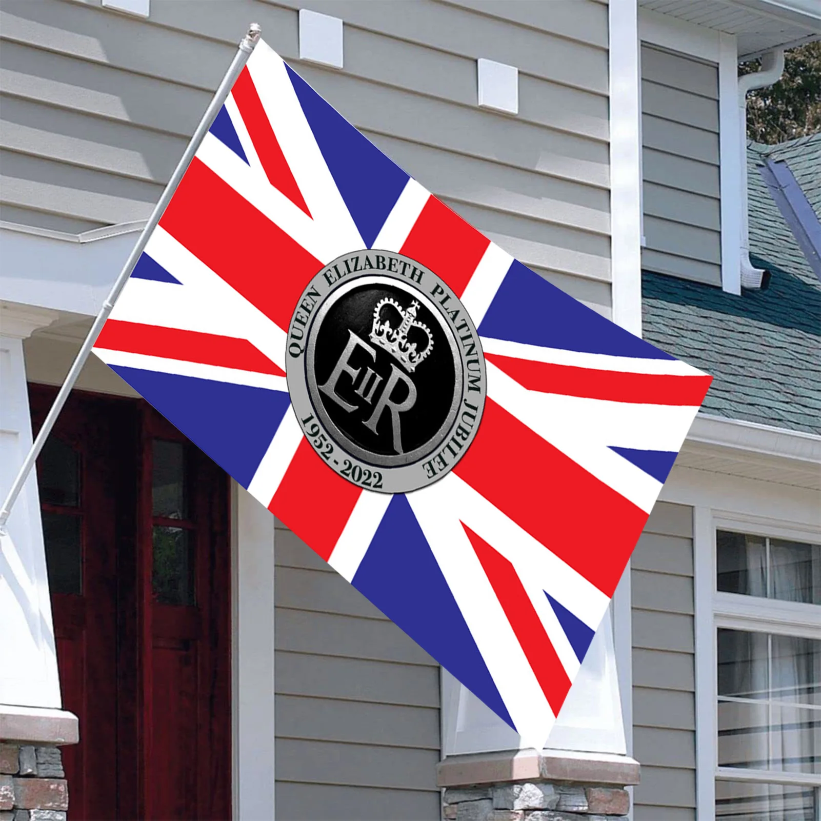 Queens Platinums Jubilee Union Jack Flag Queen 70 Years Platinums Jubilee Decorations 2022 For Yard Garden Banner Wedding Street
Queens Platinums Jubilee Union Jack Flag Queen 70 Years Platinums Jubilee Decorations 2022 For Yard Garden Banner Wedding Street