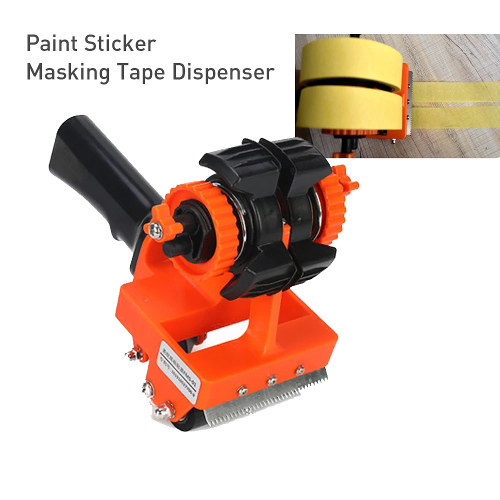 Masking Tape Dispenser Textured Paper Pasting Machine Spray Paint Sticker Floor Beautification Gap Tile Caulking Mark Scraper
Masking Tape Dispenser Textured Paper Pasting Machine Spray Paint Sticker Floor Beautification Gap Tile Caulking Mark Scraper