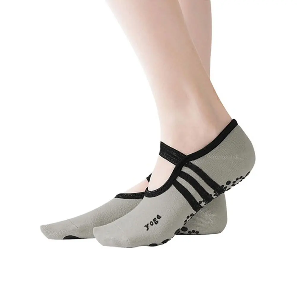 3Pairs/Pack Sport Yoga Socks With Grips For Women Dance Gym Workout Non Slip Soft Elastic Sewing Head Sweat Absorption
3Pairs/Pack Sport Yoga Socks With Grips For Women Dance Gym Workout Non Slip Soft Elastic Sewing Head Sweat Absorption