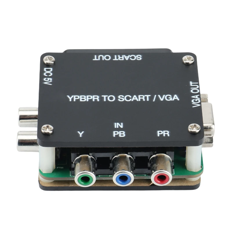 YUV К RGBS YPBPR к SCART YPBPR к VGA-компоненту трансформатор игровой консоли, RGBS к компоненту цветовой разницы
YUV К RGBS YPBPR к SCART YPBPR к VGA-компоненту трансформатор игровой консоли, RGBS к компоненту цветовой разницы