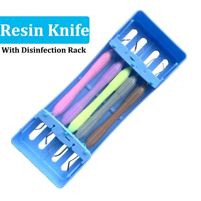 5Pcs/set Dental Aesthetic Restoration Tool Filler Silicone Handle Spatula Head with Disinfection Box Set Dentistry Tools
5Pcs/set Dental Aesthetic Restoration Tool Filler Silicone Handle Spatula Head with Disinfection Box Set Dentistry Tools