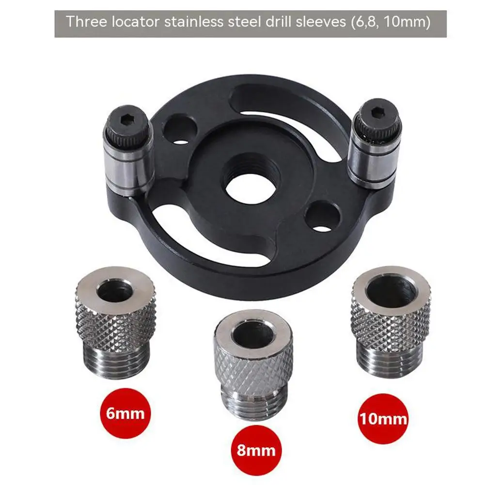 2-10mm Hole Puncher Locator Wear-resist Self-centering Dowelling Jig Diy Drill Guide Tools For Carpentry
2-10mm Hole Puncher Locator Wear-resist Self-centering Dowelling Jig Diy Drill Guide Tools For Carpentry