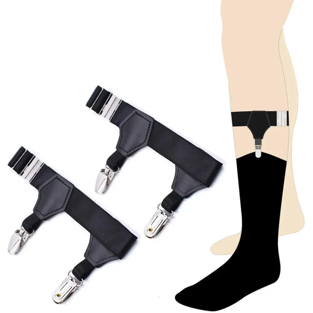 2pcs Sock Garters Belt For Men Women Adjustable Sock Duck-Mouth Garter Suspenders Braces Clip Belt Hold Up Elastic Non-slip Clip
2pcs Sock Garters Belt For Men Women Adjustable Sock Duck-Mouth Garter Suspenders Braces Clip Belt Hold Up Elastic Non-slip Clip
