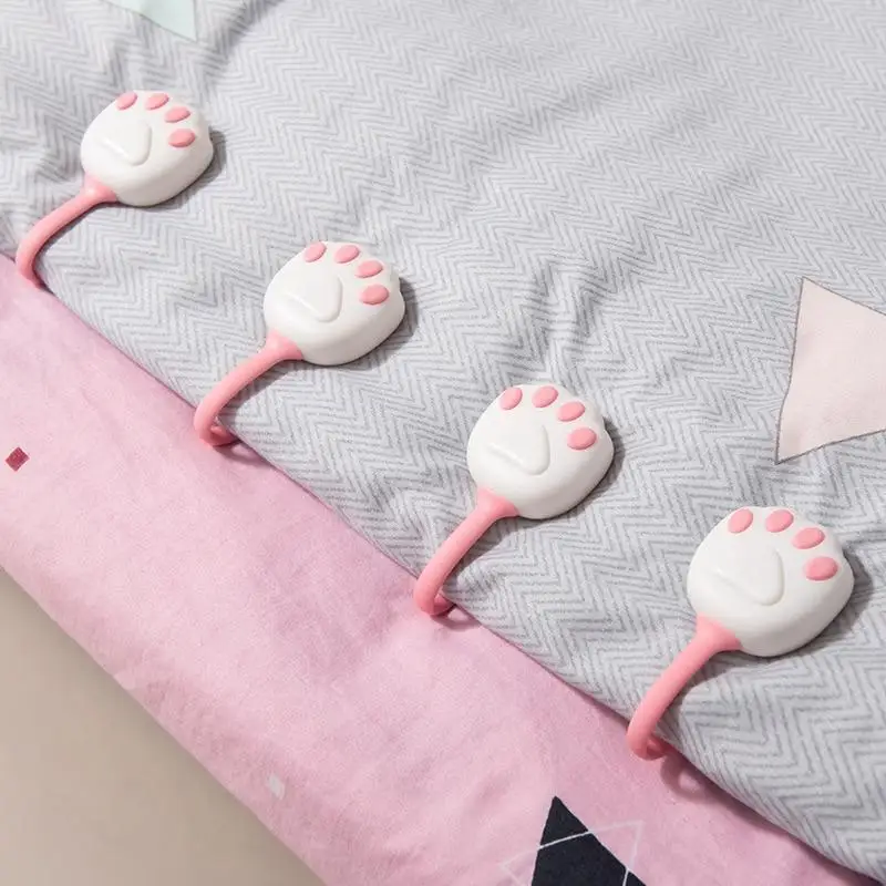 1 Pc Lovely Cat Claw Cotton-padded Quilt Fix Clip Sheet Buckle Fixation Clamp Bedding Holder Sheets Clip Anti Skid Household
1 Pc Lovely Cat Claw Cotton-padded Quilt Fix Clip Sheet Buckle Fixation Clamp Bedding Holder Sheets Clip Anti Skid Household