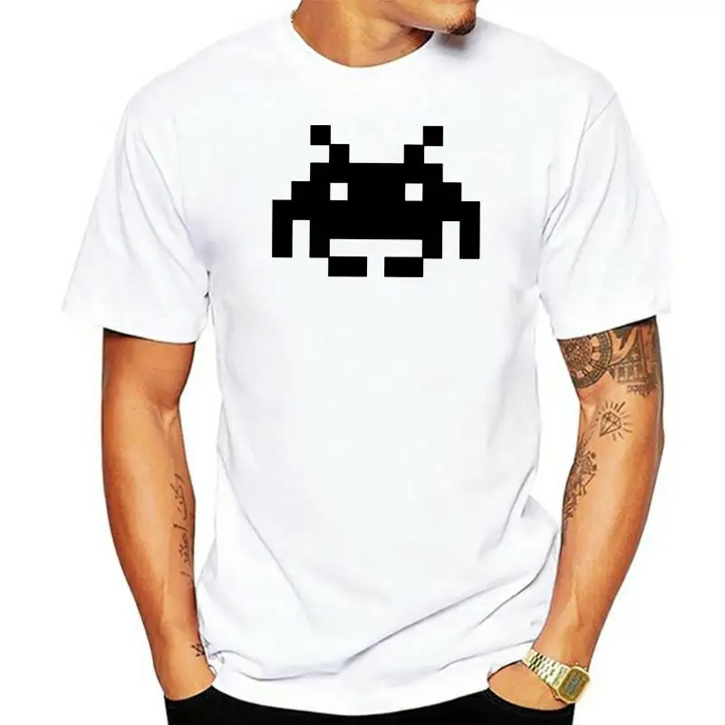 Space Invader T-Shirt Retro Vintage Design Tee Mens Charcoal Grey Stylish Custom Tee Shirt
Space Invader T-Shirt Retro Vintage Design Tee Mens Charcoal Grey Stylish Custom Tee Shirt
