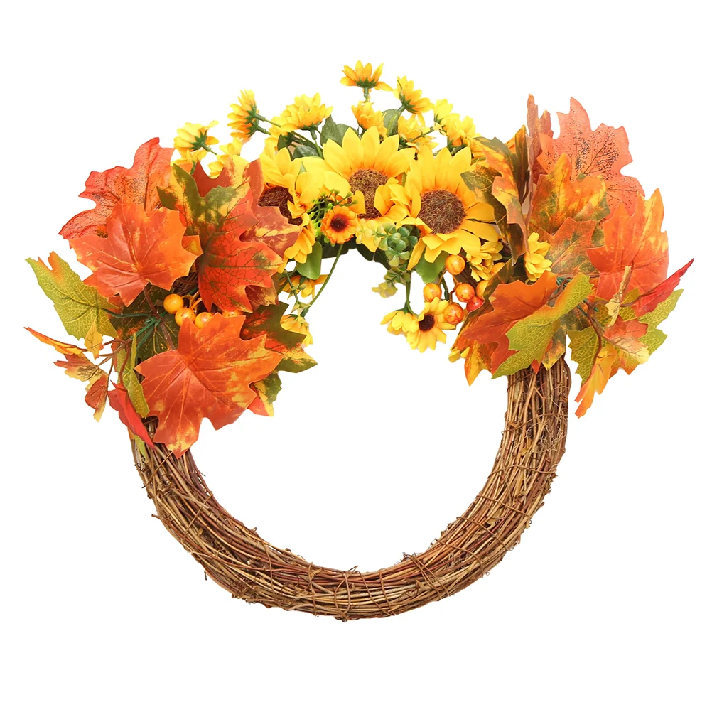 Wreath Thanksgiving Door Fall Artificial Floral Decorations Autumn Front Leaf Green Garland Garlands Flower Pumpkin Wildflowers
Wreath Thanksgiving Door Fall Artificial Floral Decorations Autumn Front Leaf Green Garland Garlands Flower Pumpkin Wildflowers