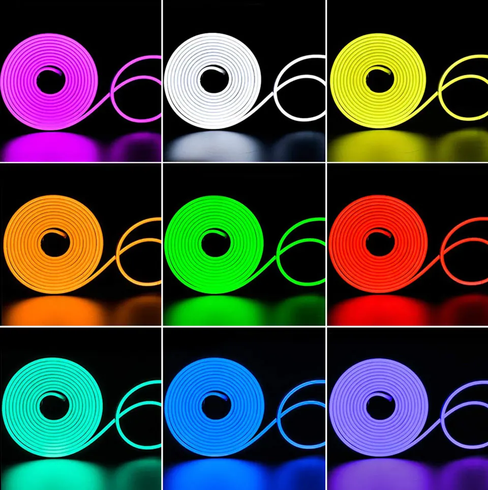 Smart LED Lights RGB Flexible Neon Strip 12V Dimmable Wifi / Bluetooth Controller / IR Remote Control for Room Decor
Smart LED Lights RGB Flexible Neon Strip 12V Dimmable Wifi / Bluetooth Controller / IR Remote Control for Room Decor