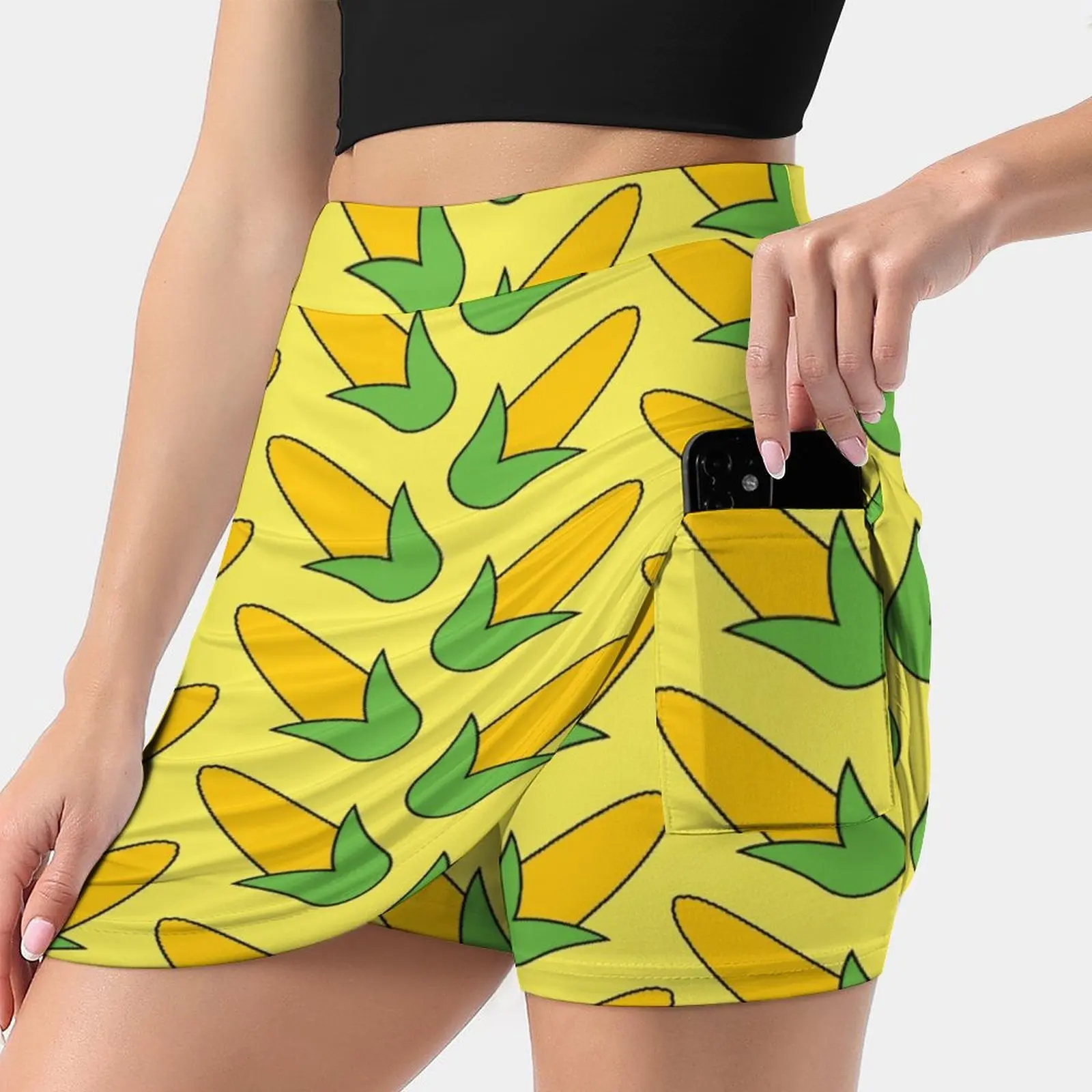 Corn Curtains Women's skirt With Hide Pocket Tennis Skirt Golf Skirts Badminton Skirts Running skirts The Marge Kitchen Cartoon
Corn Curtains Women's skirt With Hide Pocket Tennis Skirt Golf Skirts Badminton Skirts Running skirts The Marge Kitchen Cartoon