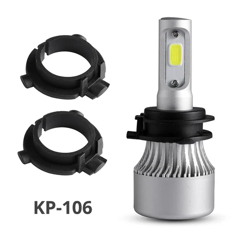 Адаптер для светодиодных ламп H7/H1, крепежные держатели для ламп H1, H7, установка для BMW/Hyundai/Benz/Buick/Nissan