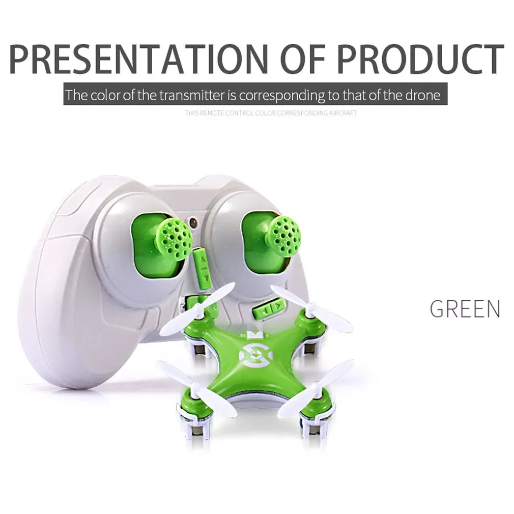 Mini Drone 2.4G 4CH 6 Axis LED RC Quadcopter Toy Helicopter Pocket Drone With LED Light Toys For Kids Children
Mini Drone 2.4G 4CH 6 Axis LED RC Quadcopter Toy Helicopter Pocket Drone With LED Light Toys For Kids Children