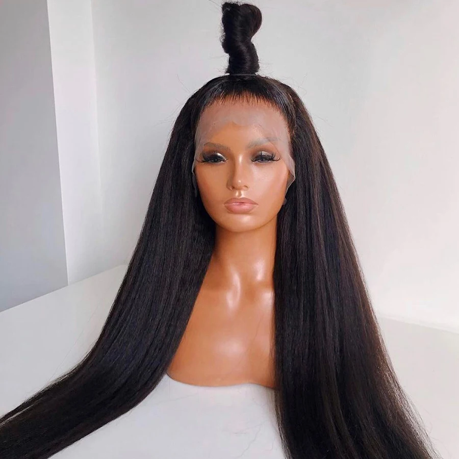 Scheherezade Black Synthetic Lace Front Wig Straight Lace Frontal Wig For Women Soft Glueless Fiber Hair With Cosplay Wig Daily 
Scheherezade Black Synthetic Lace Front Wig Straight Lace Frontal Wig For Women Soft Glueless Fiber Hair With Cosplay Wig Daily