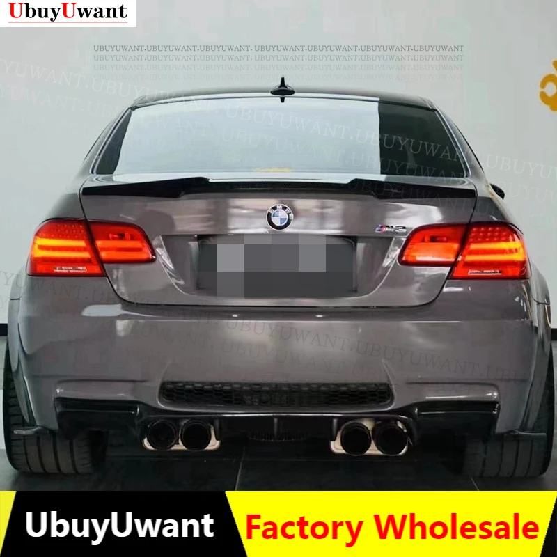 M4 Style For BMW E92 Spoiler 3 Series 2 Door E92 M3 & E92 Coupe 2005-2012 ABS Rear Spoiler Lip Wings Trunk Tail Car Styling
M4 Style For BMW E92 Spoiler 3 Series 2 Door E92 M3 & E92 Coupe 2005-2012 ABS Rear Spoiler Lip Wings Trunk Tail Car Styling