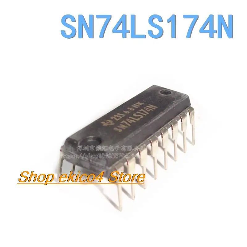 5pieces Original stock SN74LS174N H74LS174P DIP-16 -
5pieces Original stock SN74LS174N H74LS174P DIP-16 -