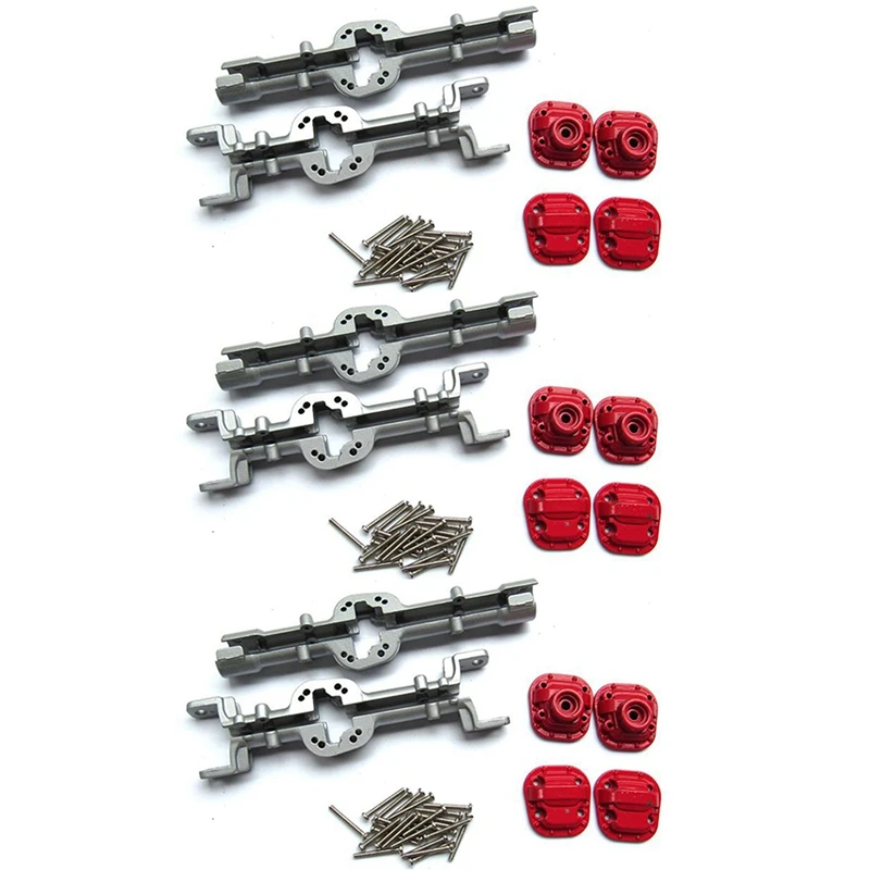 3X Metal Front And Rear Bridge Axle Housing Case For MN D90 D91 MN99 MN99S 1/12 RC Car Upgrade Parts Accessories,Silver
3X Metal Front And Rear Bridge Axle Housing Case For MN D90 D91 MN99 MN99S 1/12 RC Car Upgrade Parts Accessories,Silver