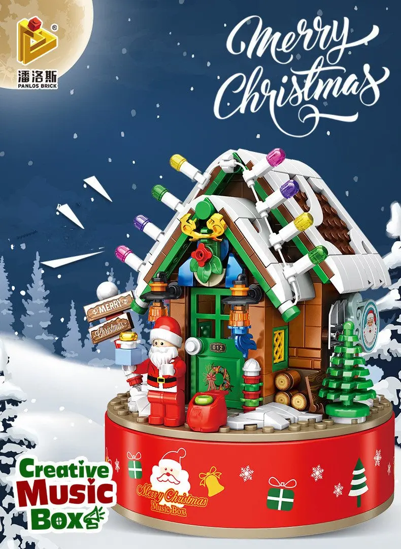 Panlos Blocks Kids Building Bricks Toys Music box House Puzzle Girls Christmas gift with Lighting 656012
Panlos Blocks Kids Building Bricks Toys Music box House Puzzle Girls Christmas gift with Lighting 656012