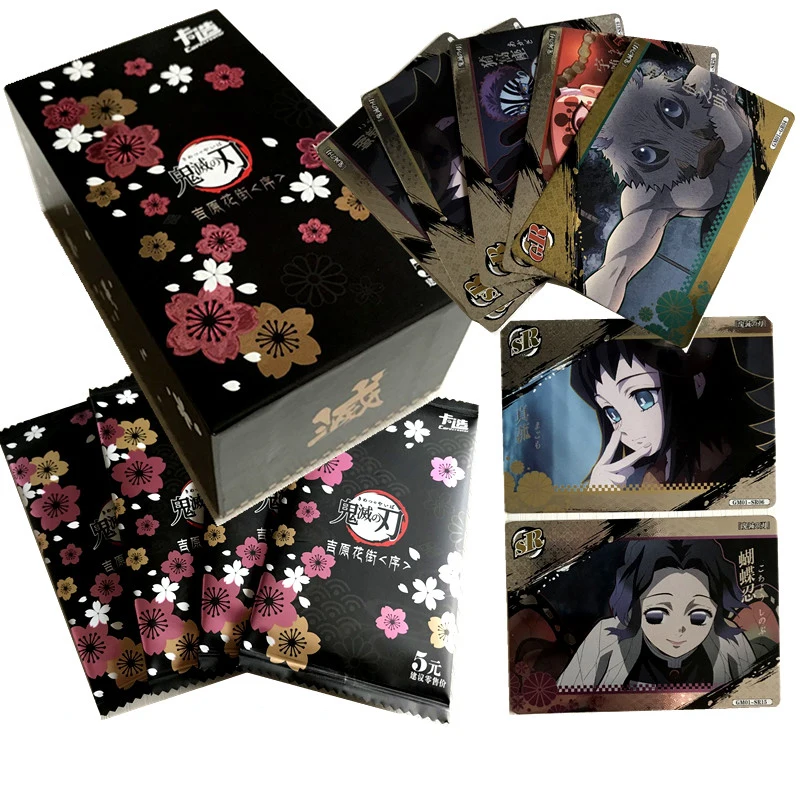 Demon Slayer Cards Kamado Tanjirou Kibutsuji Muzan Tomioka Giyuu Classic Anime Peripheral Characters Collection Genuine Card
Demon Slayer Cards Kamado Tanjirou Kibutsuji Muzan Tomioka Giyuu Classic Anime Peripheral Characters Collection Genuine Card