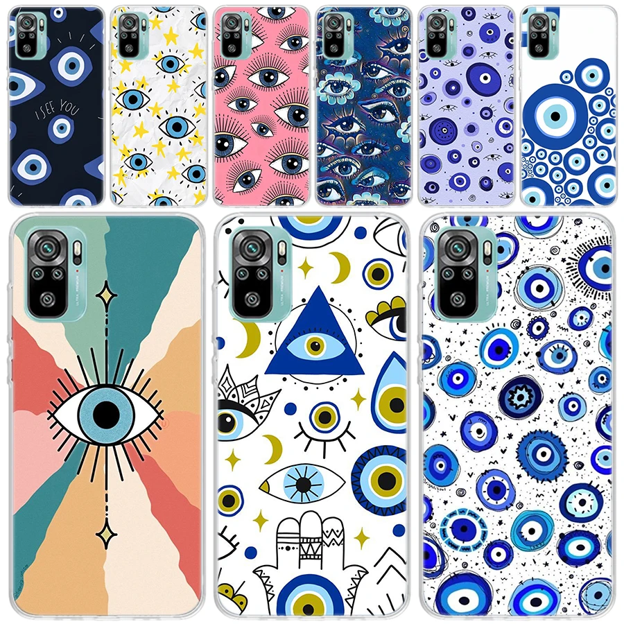 Lucky Blue Evil Eye Transparent Soft Phone Case for Xiaomi Redmi 9 9A 9C 9T 10 10A 10C 10X 8 8A 7 7A 6 6A K20 Pro K30 K40 Coque
Lucky Blue Evil Eye Transparent Soft Phone Case for Xiaomi Redmi 9 9A 9C 9T 10 10A 10C 10X 8 8A 7 7A 6 6A K20 Pro K30 K40 Coque