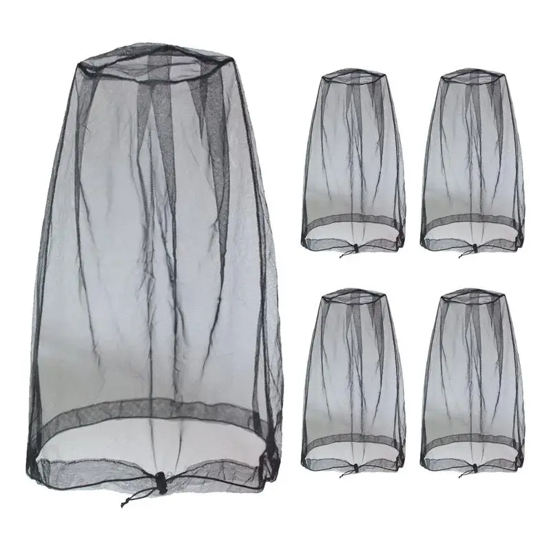 5Pcs Ultra Large Head Net Face Mesh With Extra Fine Holes For Camping Hiking Fishing Gardening Protecting From Bee Gnats
5Pcs Ultra Large Head Net Face Mesh With Extra Fine Holes For Camping Hiking Fishing Gardening Protecting From Bee Gnats