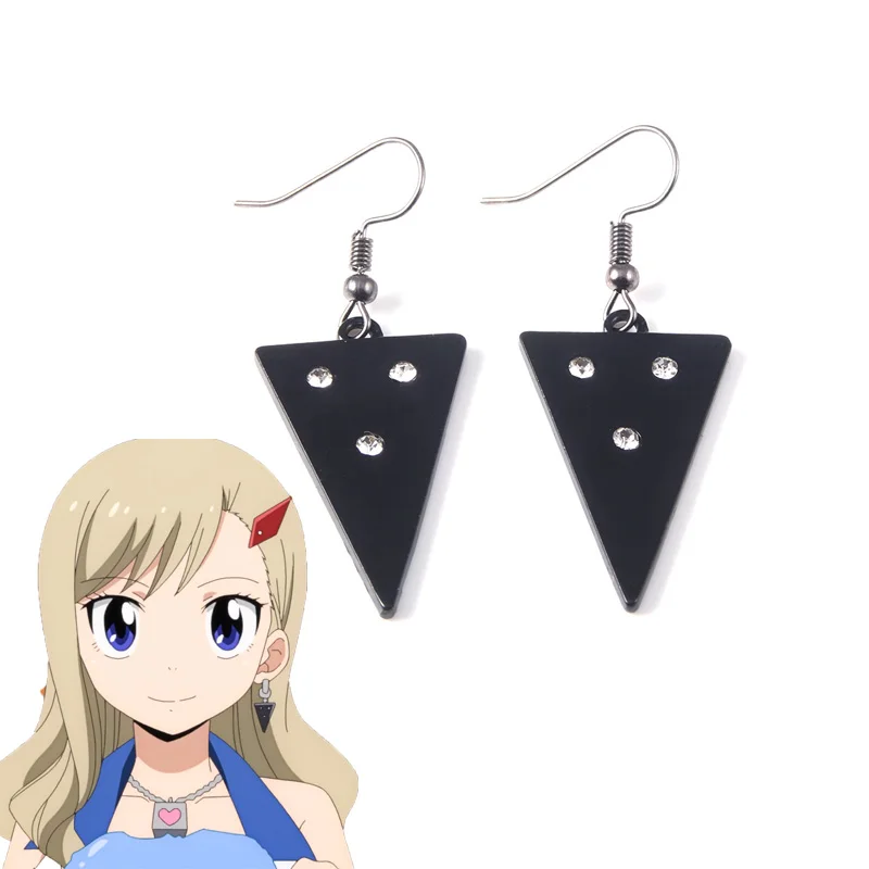 Anime Edens Zero Rebecca Earrings Black Triangle Crystal Drop Earrings Cartoon Cosplay Jewelry For Women Girl Exquisite Gift
Anime Edens Zero Rebecca Earrings Black Triangle Crystal Drop Earrings Cartoon Cosplay Jewelry For Women Girl Exquisite Gift