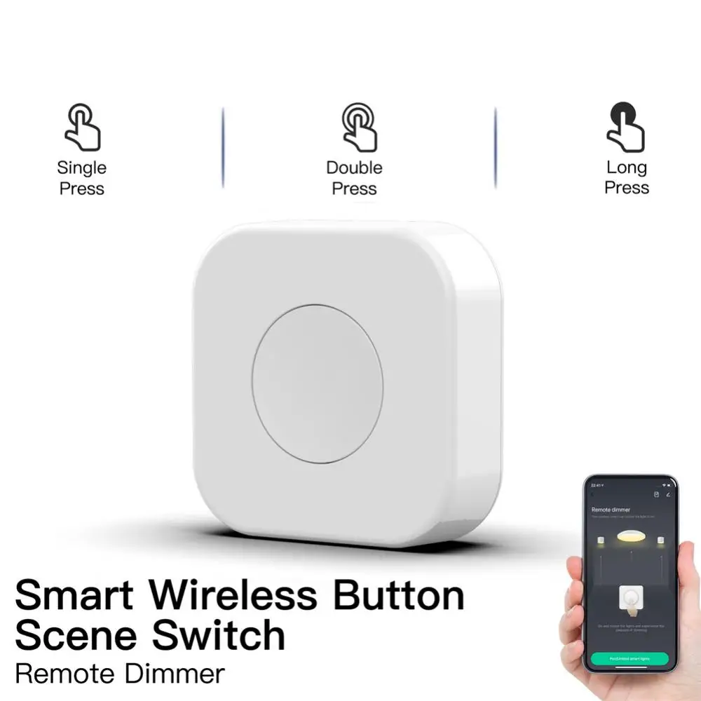 Кнопка управления умным домом Tuya ZigBee, беспроводной переключатель с дистанционным управлением для умного дома
Кнопка управления умным домом Tuya ZigBee, беспроводной переключатель с дистанционным управлением для умного дома