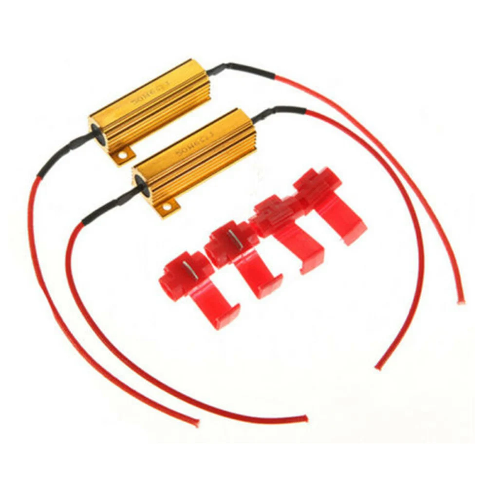 50W Load Resistors Accessories Auto Bulbs Car DC 12V Electrical Lamp Turn Signal Light 4Pcs Replacement Useful
50W Load Resistors Accessories Auto Bulbs Car DC 12V Electrical Lamp Turn Signal Light 4Pcs Replacement Useful