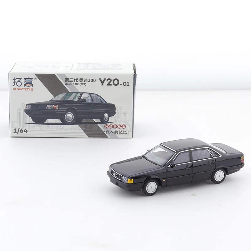 

Модель автомобиля XCarToys 1/64 Audi 100(C3) из черного сплава, коллекционная игрушка, подарок для мальчиков, коллекционные игрушки, украшения, спортивный автомобиль