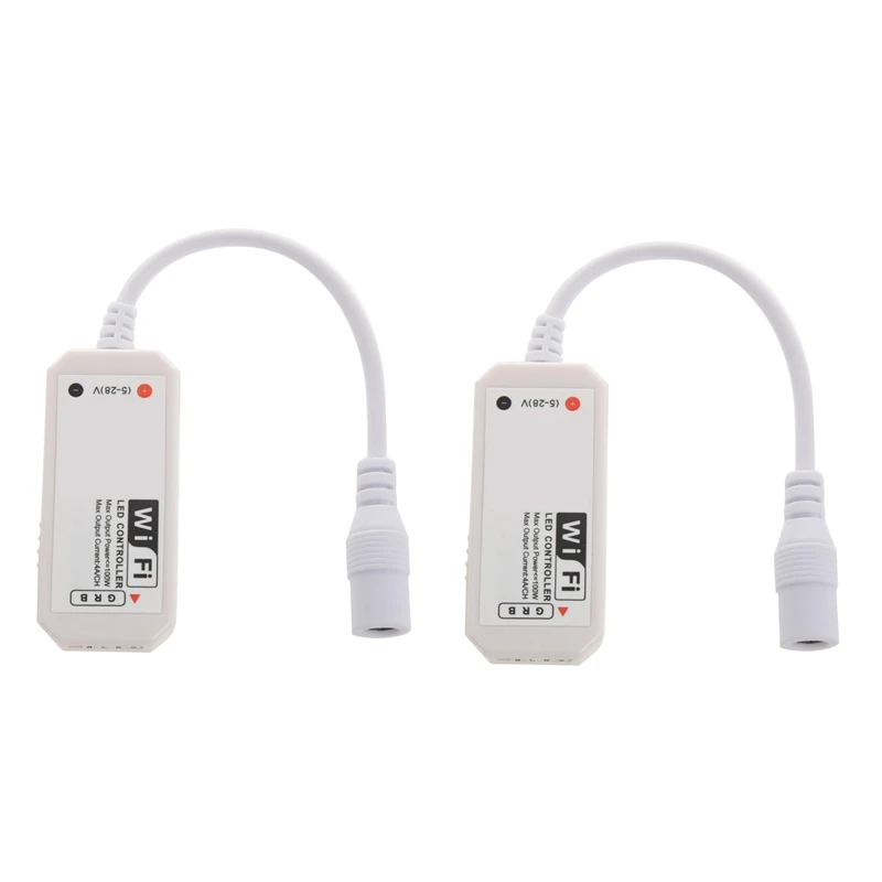 2X LED Wifi Remote Controller Works With Alexa/Google Home Voice Control For 5050/3528 RGB LED Strip Lights
2X LED Wifi Remote Controller Works With Alexa/Google Home Voice Control For 5050/3528 RGB LED Strip Lights