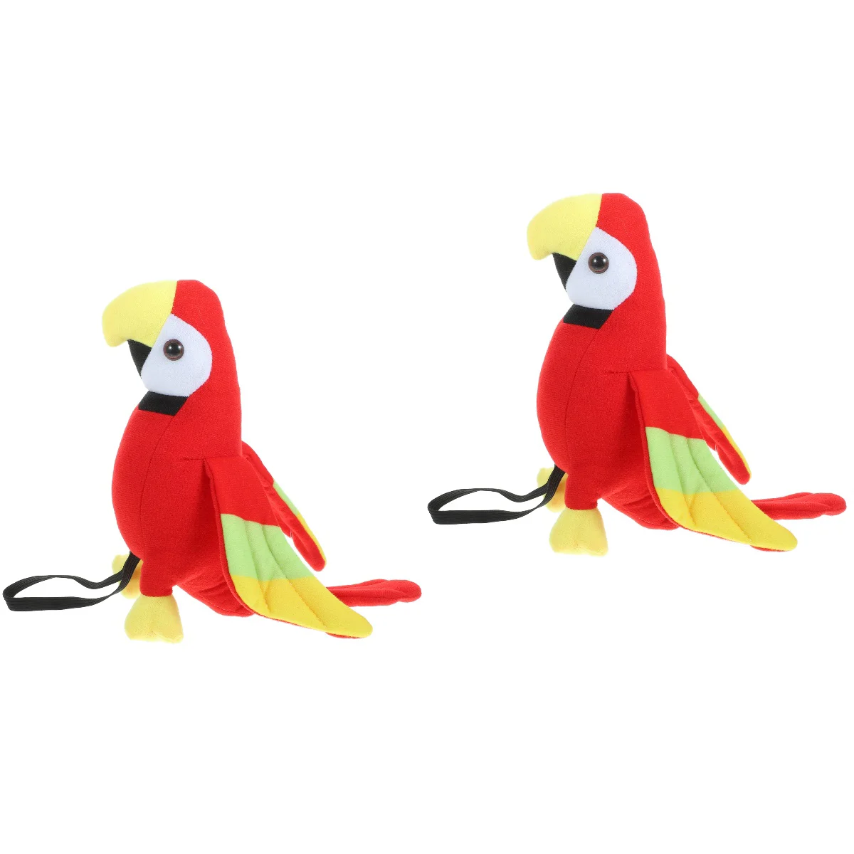 

Пиратский попугай, плюшевая птица, модель плеча, имитация орнаментов, реалистичное украшение, игрушка