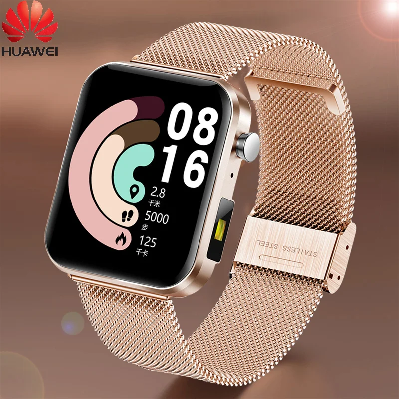 Huawei Smart Watch Men Full touch Fitness Tracker Voice Assistant Bluetooth Call Music Player Ladies Smart Watch Women
Huawei Smart Watch Men Full touch Fitness Tracker Voice Assistant Bluetooth Call Music Player Ladies Smart Watch Women