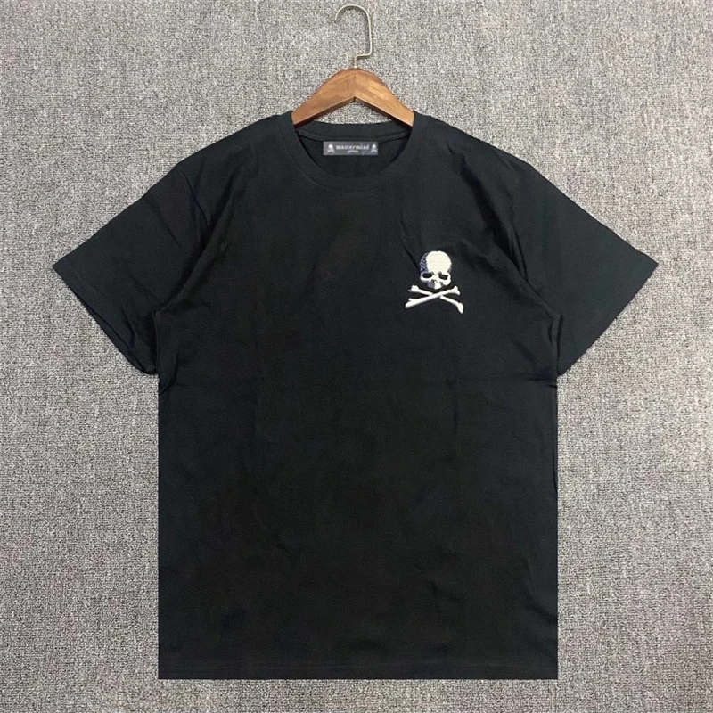 Mastermind JAPAN Топ Mastermind в японском стиле для мужчин и женщин, однотонный топ с коротким рукавом, вышивкой головы черепа, с круглым вырезом, для отдыха
Mastermind JAPAN Топ Mastermind в японском стиле для мужчин и женщин, однотонный топ с коротким рукавом, вышивкой головы черепа, с круглым вырезом, для отдыха