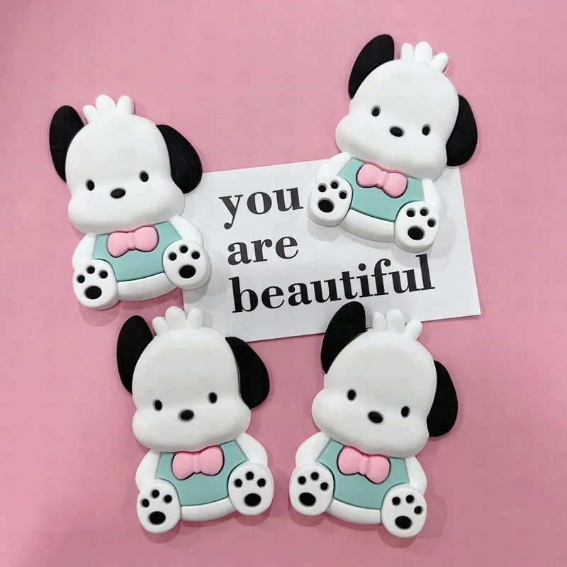 Sanrio Pochacco Diy Doll Pvc Soft Plastic Accessories Creative Refrigerator Patch Phone Shell Jewelry Shoes Flower Material
Sanrio Pochacco Diy Doll Pvc Soft Plastic Accessories Creative Refrigerator Patch Phone Shell Jewelry Shoes Flower Material