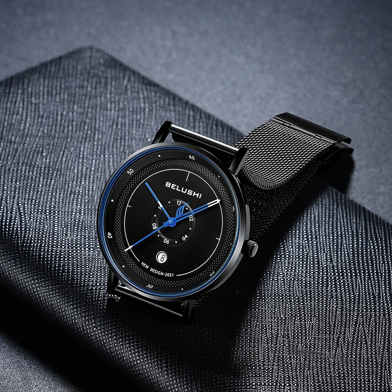 Fashion Men Watch Casual Quartz Clock Mesh Belt Waterproof Calendar Watch For Men Art Trend Fashion Watch Men Relogio Masculino
Fashion Men Watch Casual Quartz Clock Mesh Belt Waterproof Calendar Watch For Men Art Trend Fashion Watch Men Relogio Masculino
