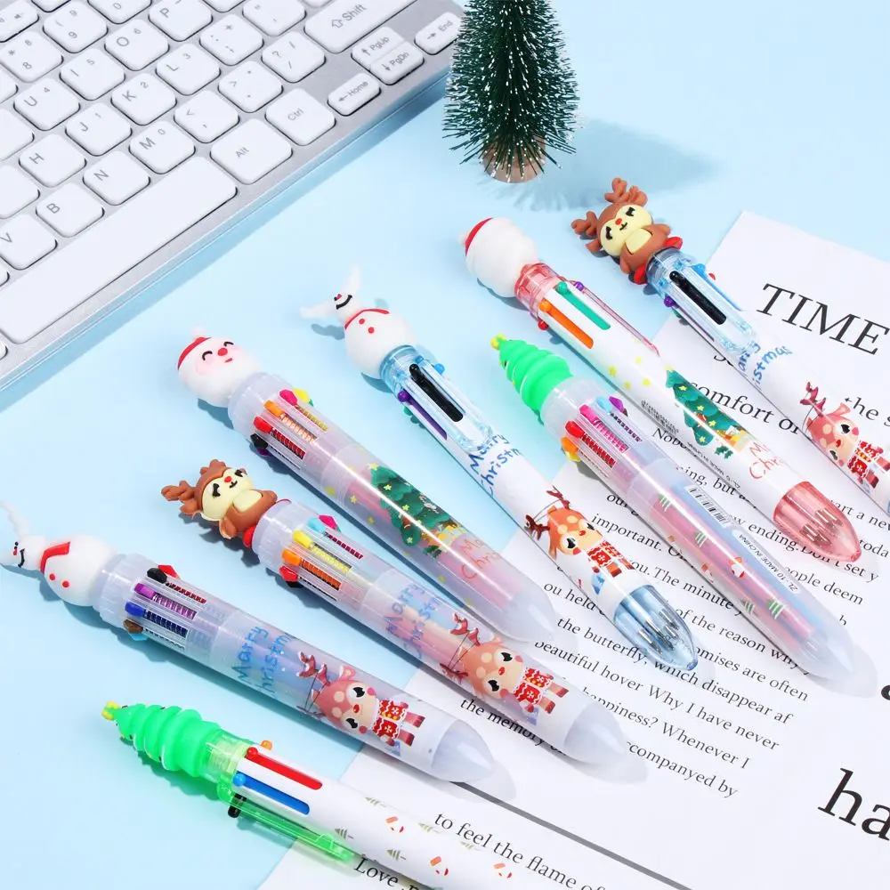 6/10Colors Boy Girls School Decor Students Xmas Stationery Cartoon Ball-point Pen Santa Claus Pen Merry Christmas
6/10Colors Boy Girls School Decor Students Xmas Stationery Cartoon Ball-point Pen Santa Claus Pen Merry Christmas