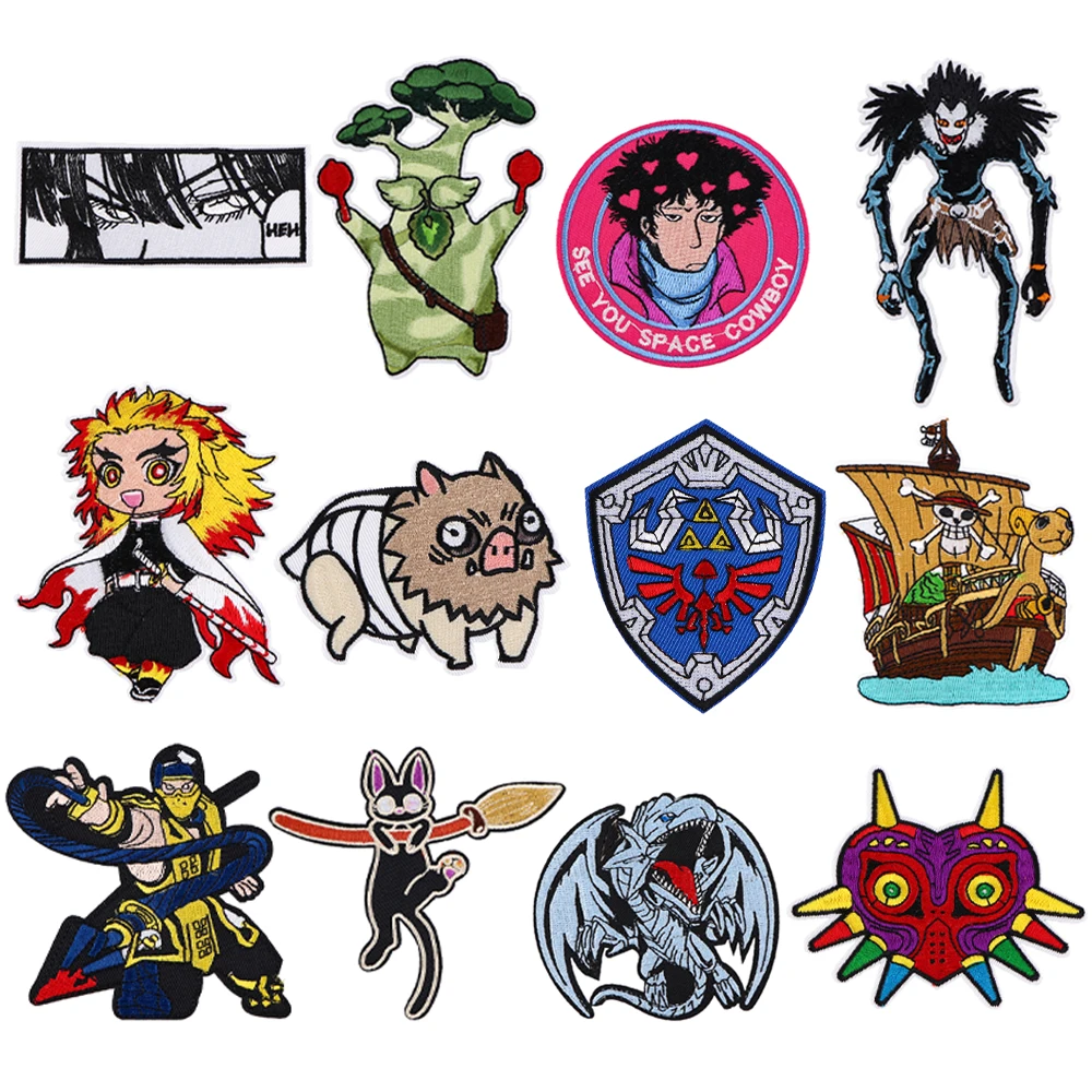 Japanese Anime Manga Badges DIY Patch for Clothing Iron on Embroidered Sewing Applique Cute Sew On Fabric Apparel Accessories
Japanese Anime Manga Badges DIY Patch for Clothing Iron on Embroidered Sewing Applique Cute Sew On Fabric Apparel Accessories