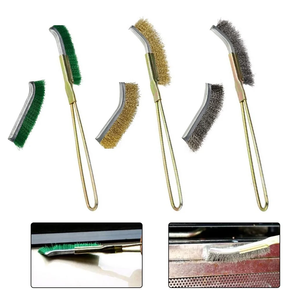 Mini Brass Steel Wire Brush Brush Head Rust Scrub Remover Paint Remove Cleaning Polishing Scrubbing Polishing Burring Hand Tool
Mini Brass Steel Wire Brush Brush Head Rust Scrub Remover Paint Remove Cleaning Polishing Scrubbing Polishing Burring Hand Tool