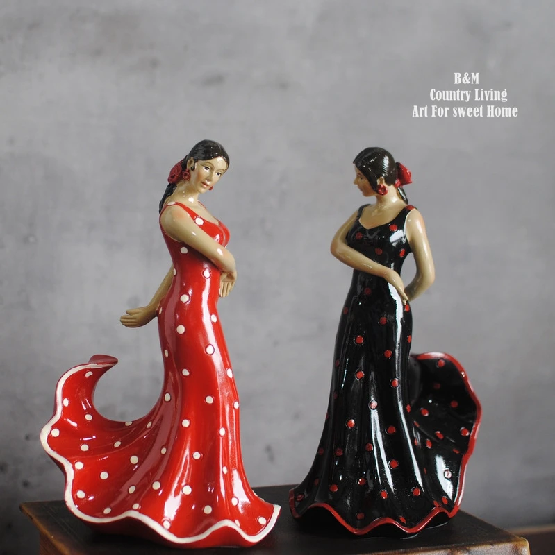 Spain Flamenco Spanish Dancing Girl Tourist Souvenir Home Decoration Ornaments Desktop furnishing Tourist Souvenirs Gifts
Spain Flamenco Spanish Dancing Girl Tourist Souvenir Home Decoration Ornaments Desktop furnishing Tourist Souvenirs Gifts