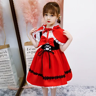 Halloween Children's Clothing Girls Little Red Riding Hood Cosplay Lolita Princess Dress Witch Clothes Anime Cosplay Clothing
Halloween Children's Clothing Girls Little Red Riding Hood Cosplay Lolita Princess Dress Witch Clothes Anime Cosplay Clothing