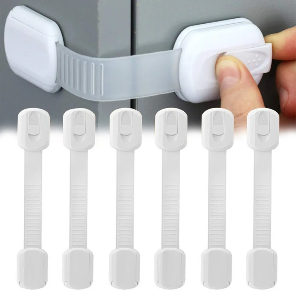 6Pcs Child Safety Cabinet Lock Protector Drawer Door Cabinet Lock Plastic Protection Kids Child Safety Door Lock White
6Pcs Child Safety Cabinet Lock Protector Drawer Door Cabinet Lock Plastic Protection Kids Child Safety Door Lock White