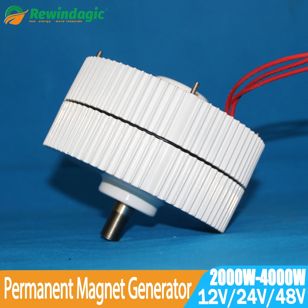 2000W 3000W 4000W 12V 24V 48V 3 Phase Gearless Permanent Magnet Generator AC Alternators Use For Wind Turbine Water Turbine
2000W 3000W 4000W 12V 24V 48V 3 Phase Gearless Permanent Magnet Generator AC Alternators Use For Wind Turbine Water Turbine