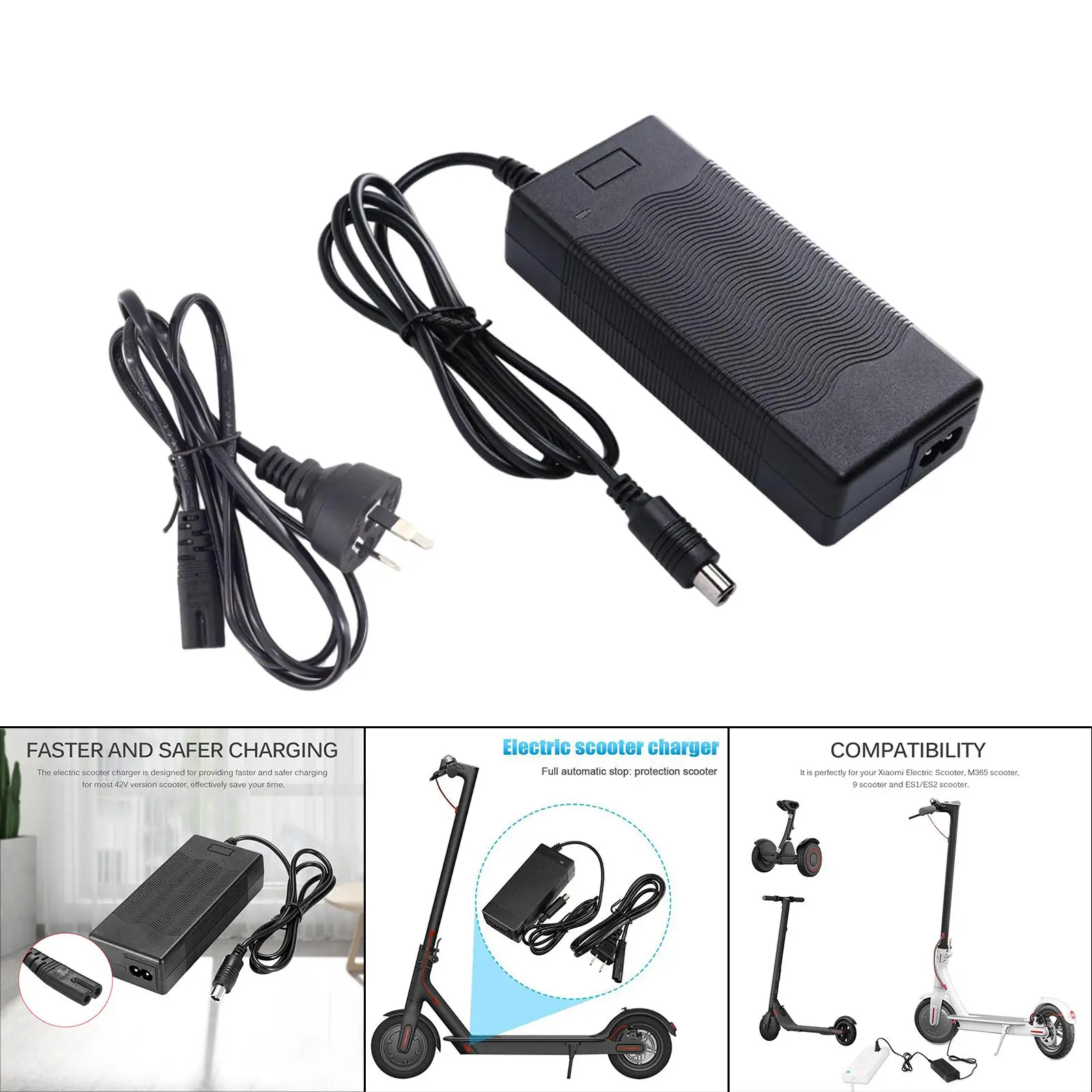Electric Scooter Charger AU Plug Security for xiaomis M365 Scooter
Electric Scooter Charger AU Plug Security for xiaomis M365 Scooter