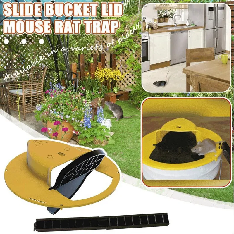 Efficient Mousetrap Reusable Smart Flip and Slide Bucket Lid Mouse Trap Humane Or Lethal Trap Auto Reset Rat Door Style Catch
Efficient Mousetrap Reusable Smart Flip and Slide Bucket Lid Mouse Trap Humane Or Lethal Trap Auto Reset Rat Door Style Catch