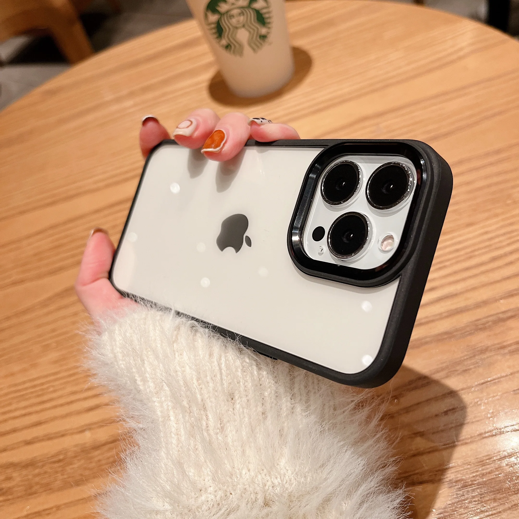 Transparent Acrylic Silicone Shell Metal Button For iPhone 13 12 11 Pro Max X XS MAX XR 7 8 Plus SE2 SE3 Luxury Shockproof Cover
Transparent Acrylic Silicone Shell Metal Button For iPhone 13 12 11 Pro Max X XS MAX XR 7 8 Plus SE2 SE3 Luxury Shockproof Cover