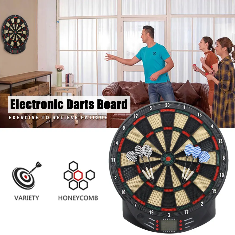 Digital LED Electronic Targets For Darts Display Automatic Scoring Dartboard Scoreboard Professional Plastic Tip Darts
Digital LED Electronic Targets For Darts Display Automatic Scoring Dartboard Scoreboard Professional Plastic Tip Darts