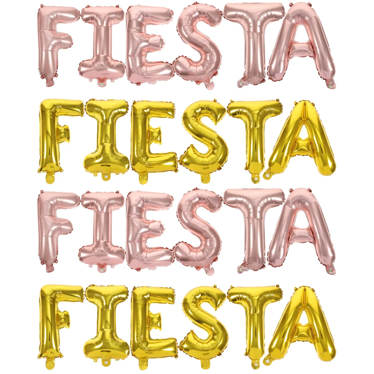4 Sets Delicate Portable Festive Party Balloons Aluminum Foil Balloons Fiesta Themed Party Favors Party Favors
4 Sets Delicate Portable Festive Party Balloons Aluminum Foil Balloons Fiesta Themed Party Favors Party Favors