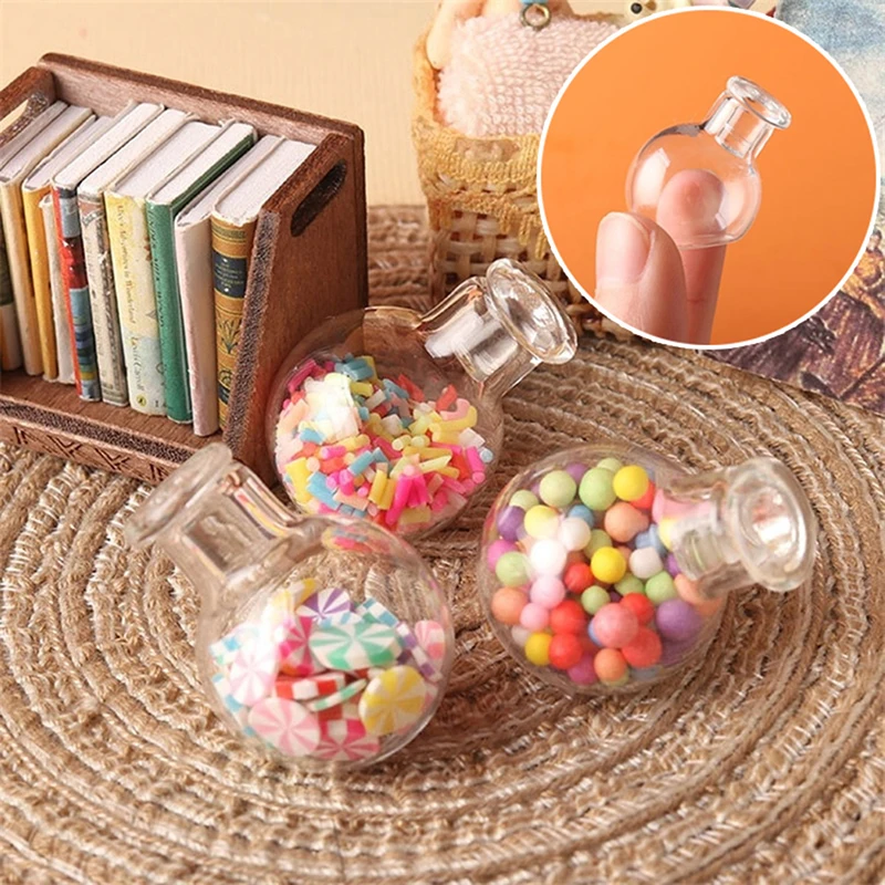 1Pc 1:12 Dollhouse Miniature Candy Jar Storage Tank Slanted Bottom Glass Bottle with Lid Model Home Decor Toy
1Pc 1:12 Dollhouse Miniature Candy Jar Storage Tank Slanted Bottom Glass Bottle with Lid Model Home Decor Toy