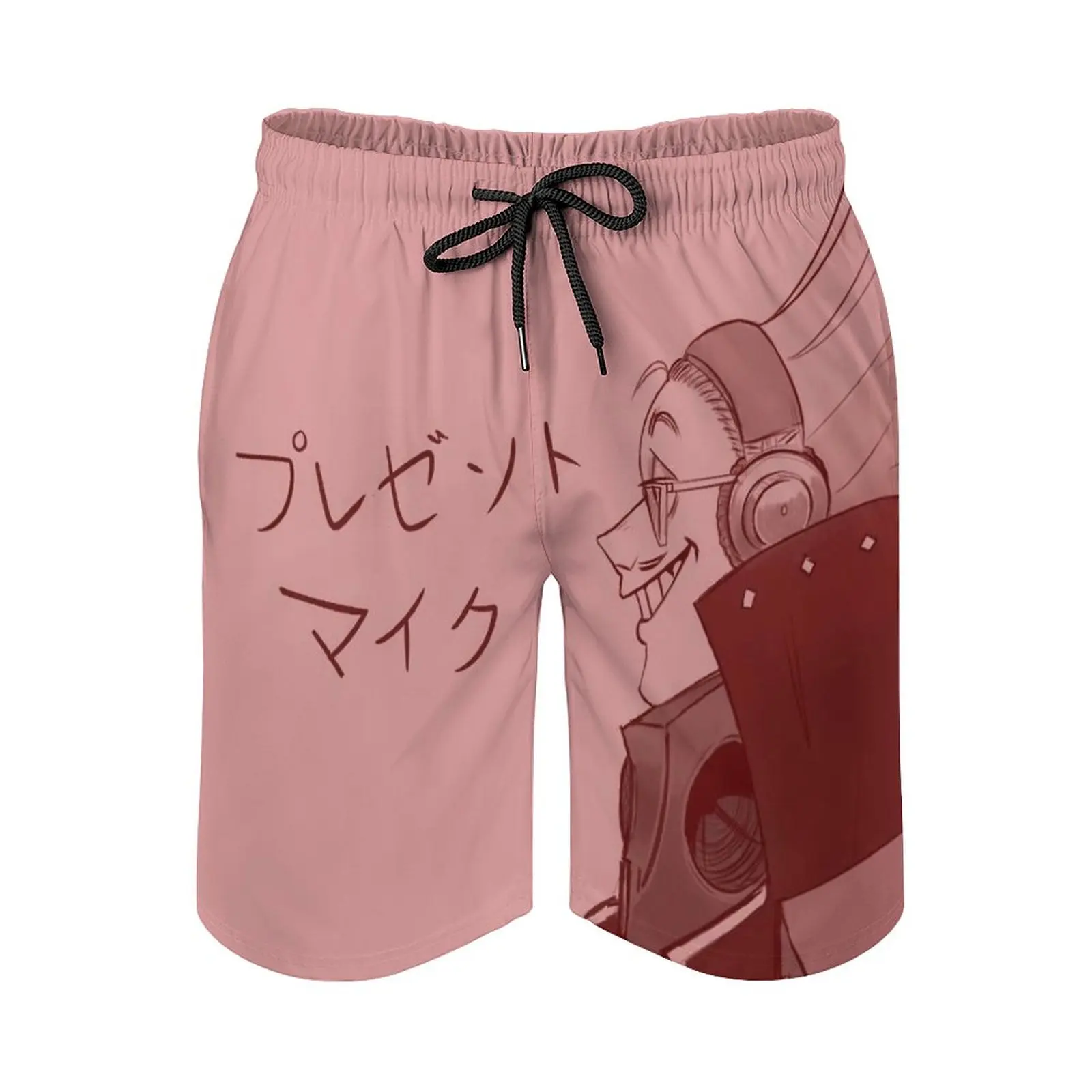 Present Mic!!! Print Swim Beach Board Shorts Swimsuit Loose Men's Trunks Breathable Mic Bnha Mha Boku No Hero Academia
Present Mic!!! Print Swim Beach Board Shorts Swimsuit Loose Men's Trunks Breathable Mic Bnha Mha Boku No Hero Academia