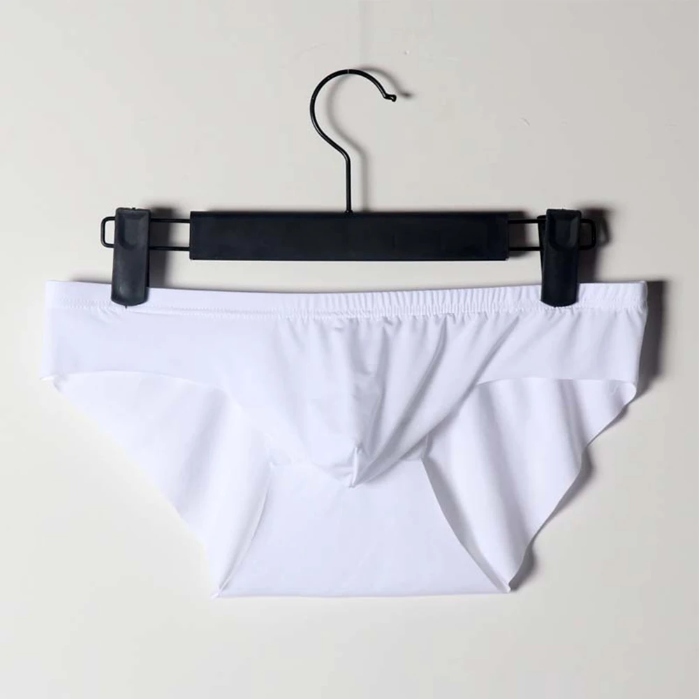 Mens Bulge Pouch Briefs Man Ice Silk Underweae Seamless Panties Soft Underpants Low-Rise Knickers Breathable Intimate Lingerie
Mens Bulge Pouch Briefs Man Ice Silk Underweae Seamless Panties Soft Underpants Low-Rise Knickers Breathable Intimate Lingerie