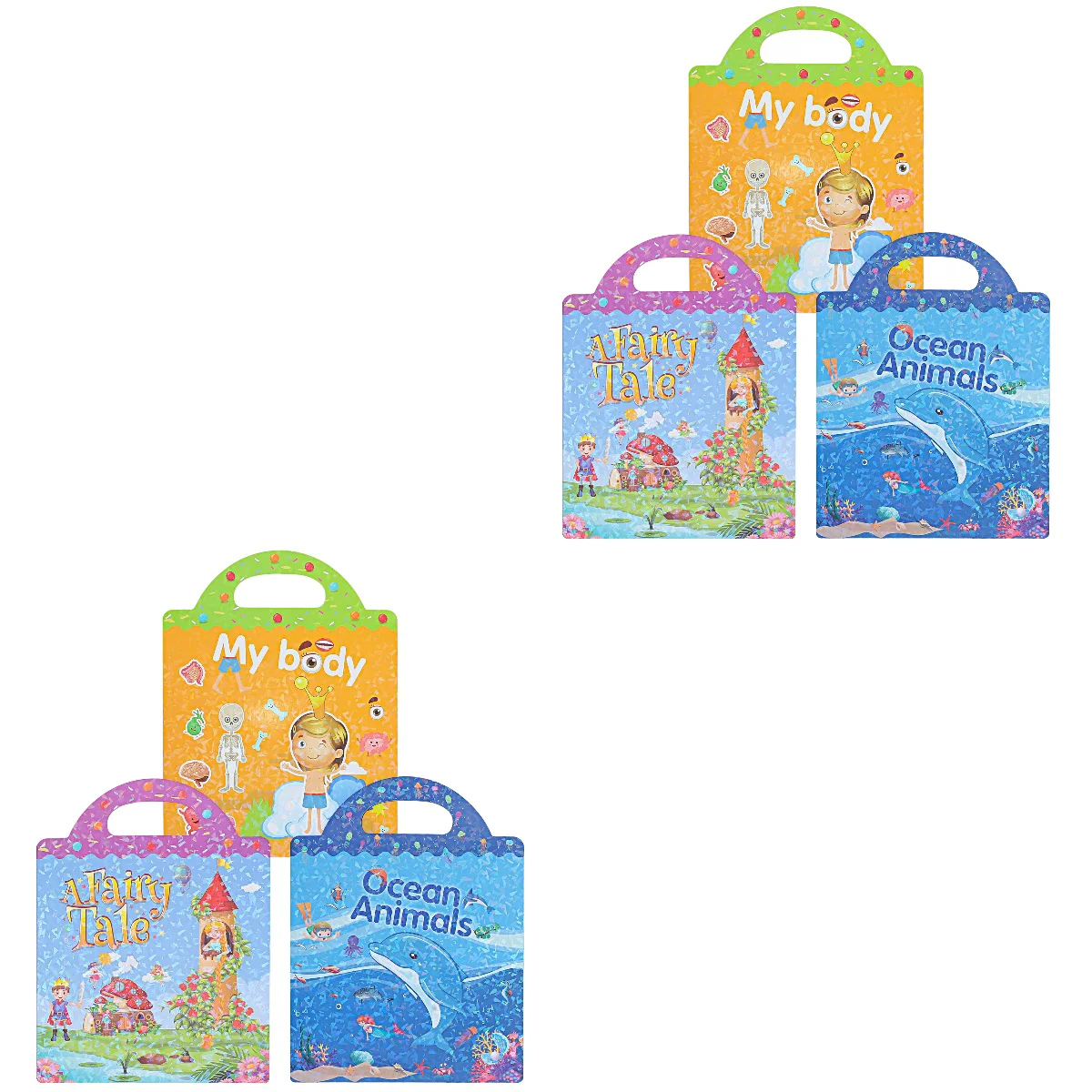 6 Sets Ocean Stickers Children's Book Playthings Cognition Animal 31X23.5X0.3CM Room Waterproof Composite Pvc Preschool
6 Sets Ocean Stickers Children's Book Playthings Cognition Animal 31X23.5X0.3CM Room Waterproof Composite Pvc Preschool