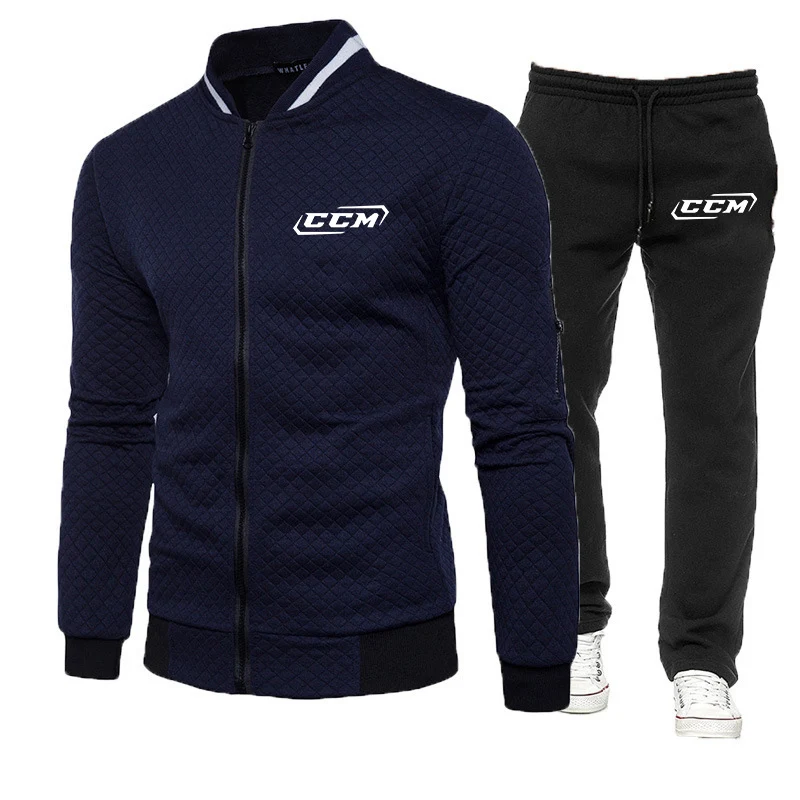 New Mens CCM Printing Spring and Autumn 2 Pieces Fitness suit Tracksuit Hooded Sweatshirt+pants Pullover Hoodie Sportwear Suit
New Mens CCM Printing Spring and Autumn 2 Pieces Fitness suit Tracksuit Hooded Sweatshirt+pants Pullover Hoodie Sportwear Suit